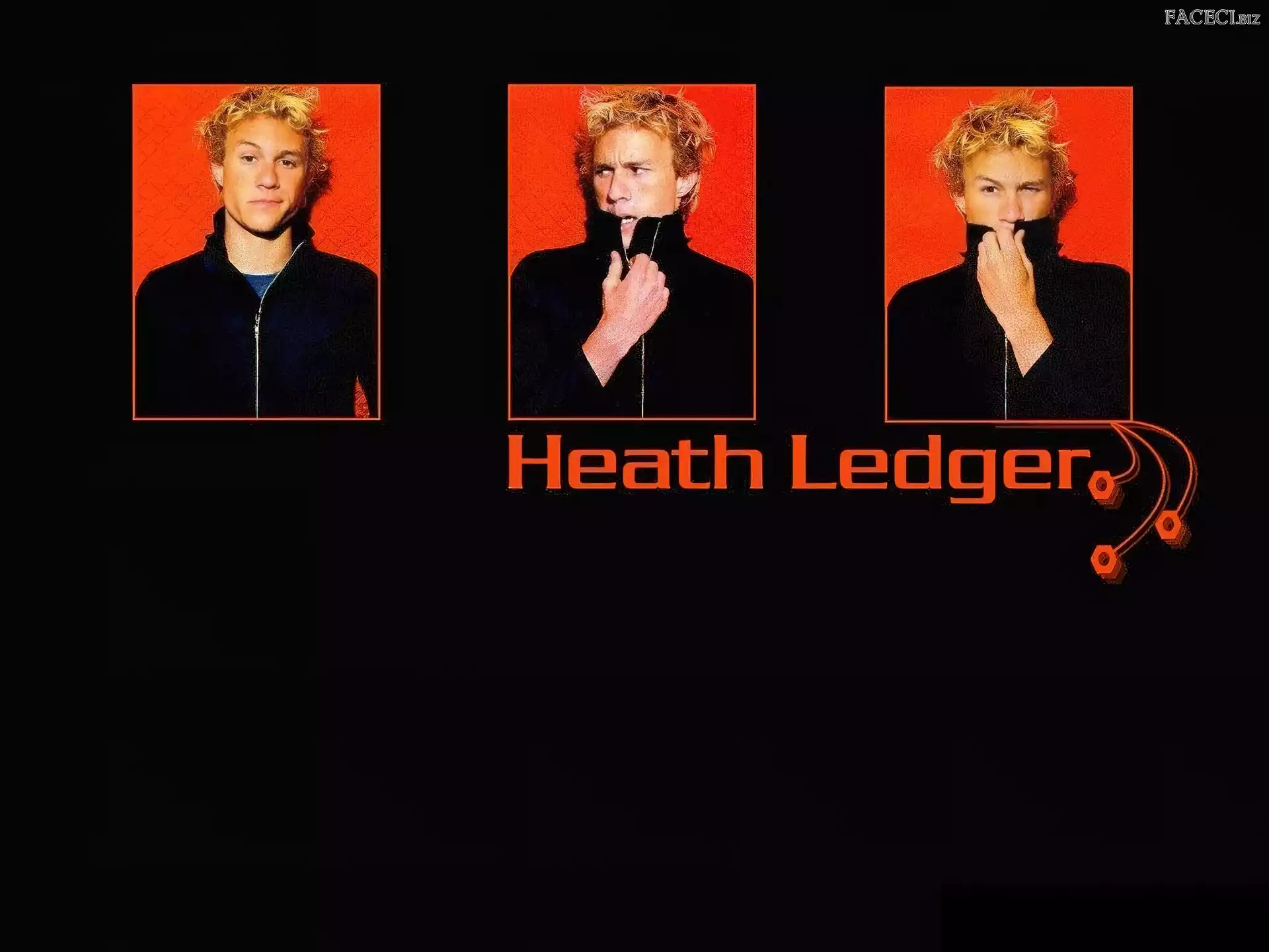 Heath Ledger, blond włosy
