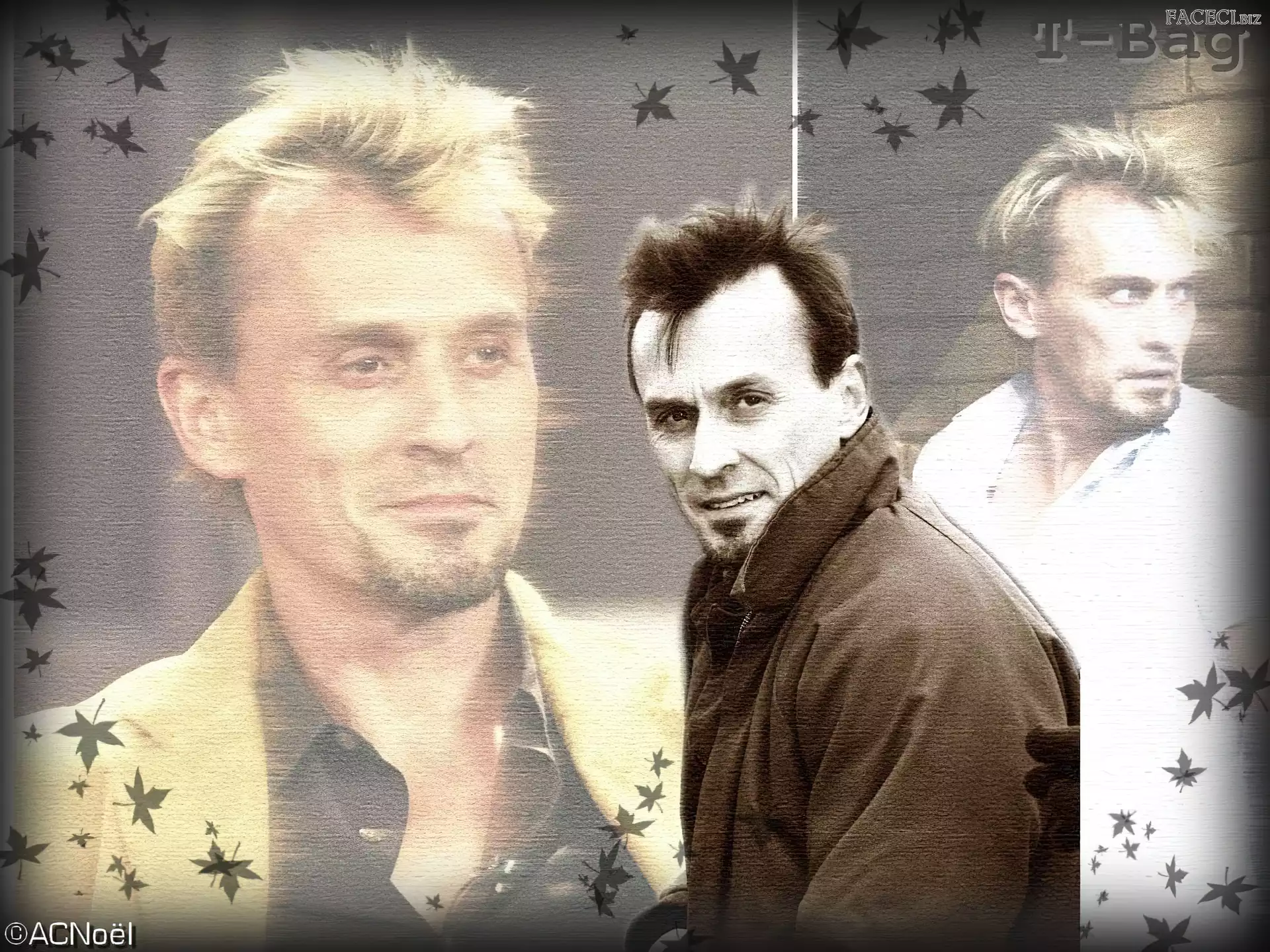 kurtka, Robert Knepper, Skazany na śmierć, liście, Prison Break